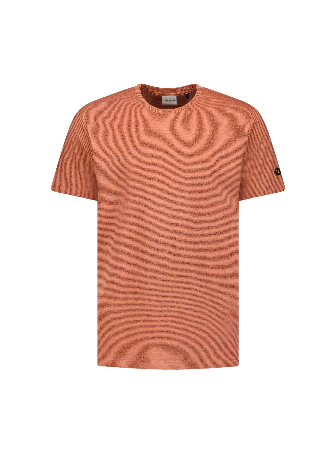 T-Shirt Crewneck Melange Stripes - 23350254SN