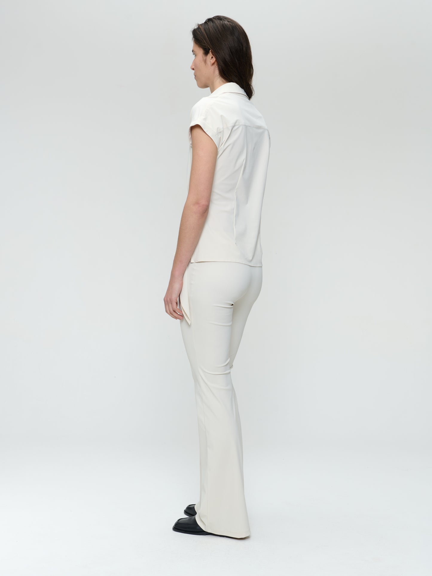 Aston strech technical jersey blous - U725217