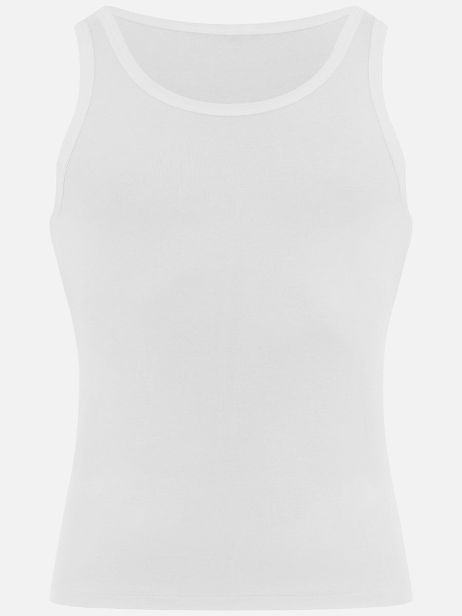 Shirt ohne Arm Rundhals - 100049631000