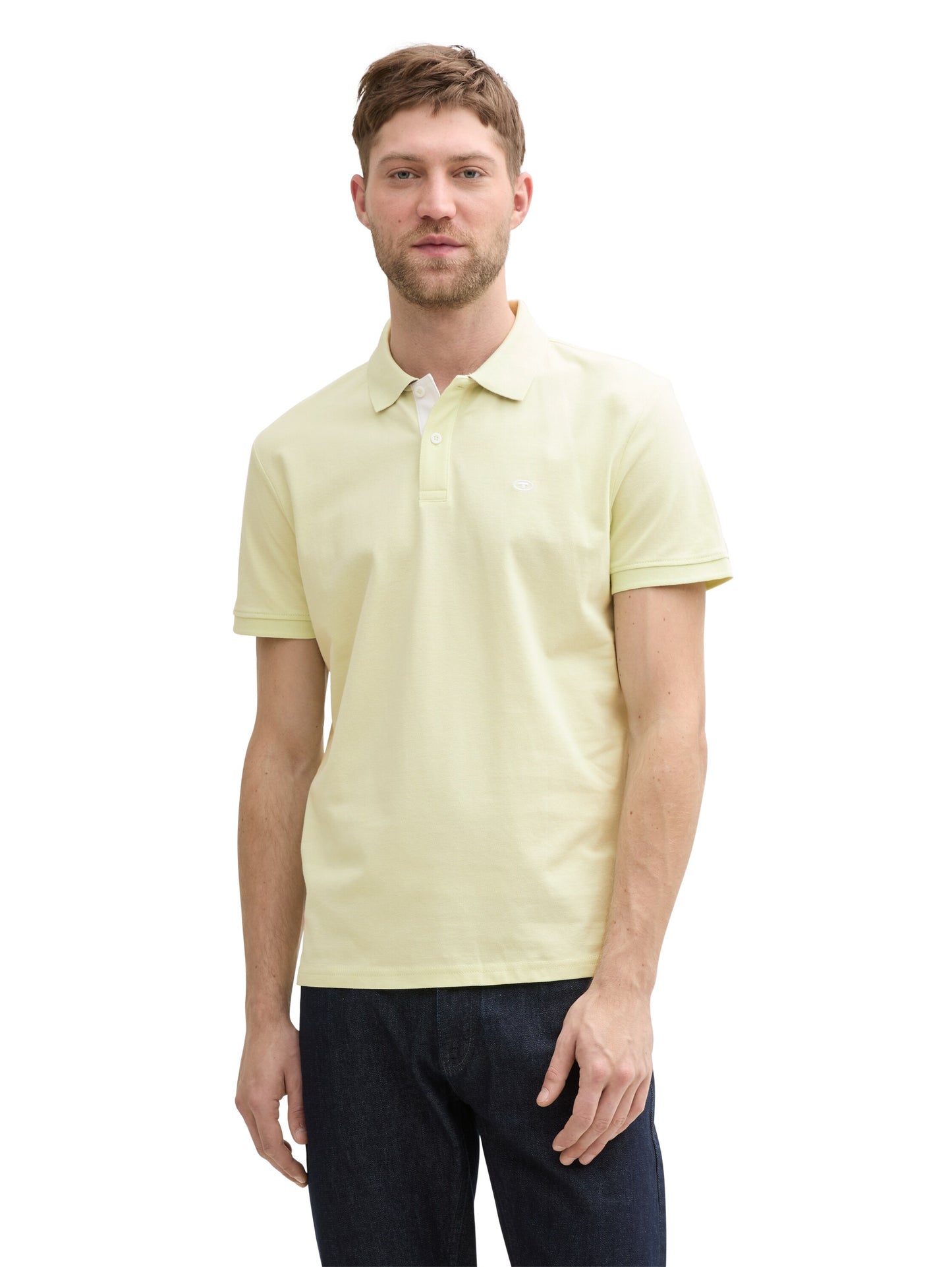 basic polo with contrast - 1031006