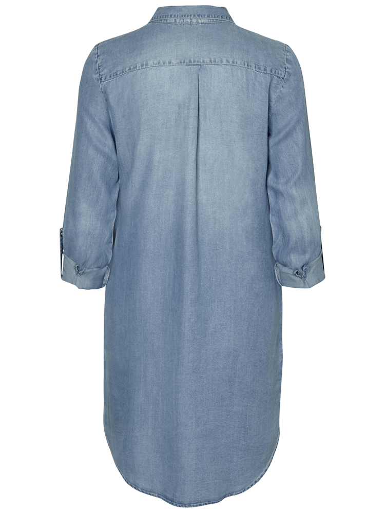 VMSILLA LS SHORT DRESS LT BL GA NOO - 10184172