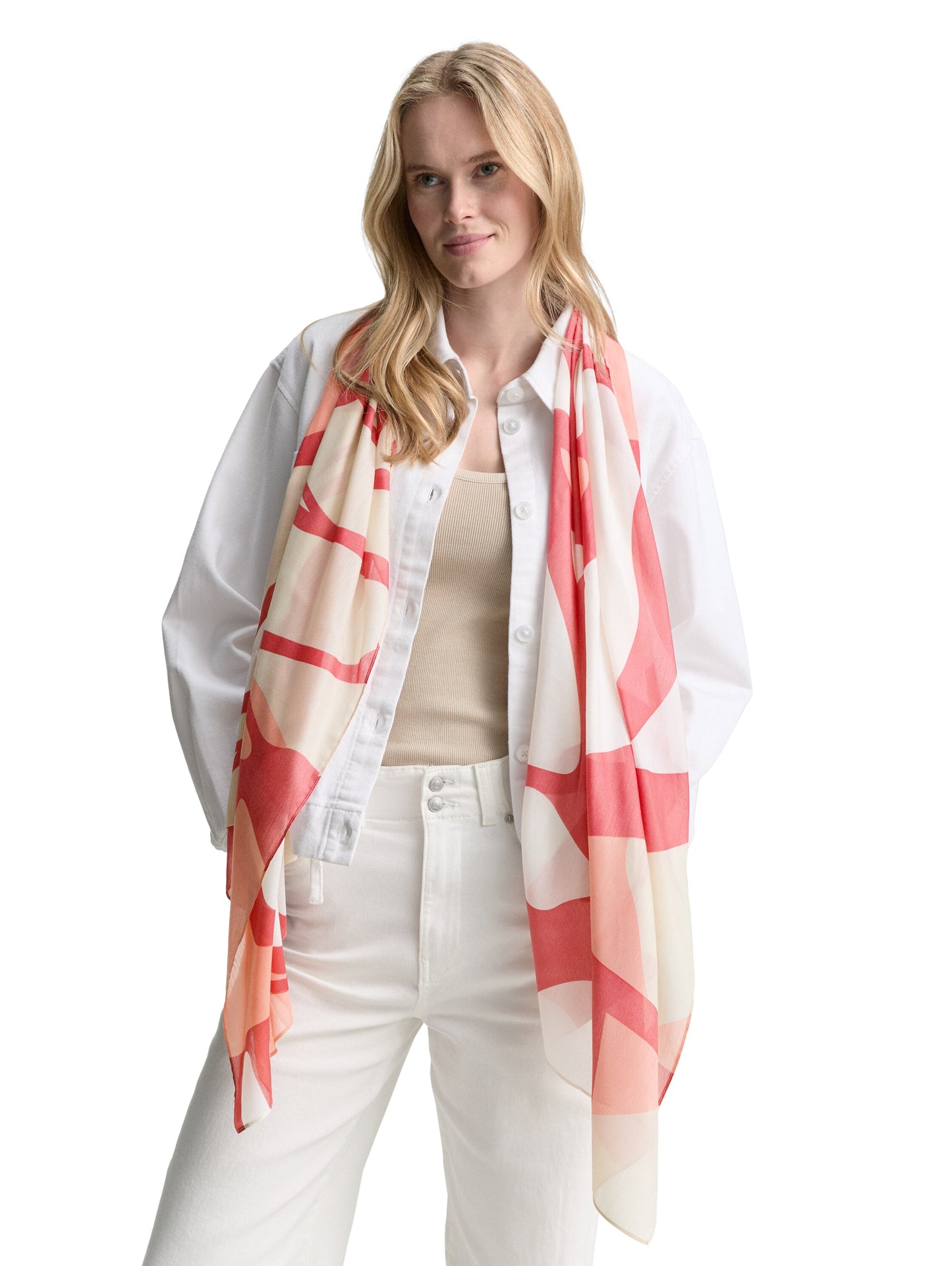 printed scarf - 1045453