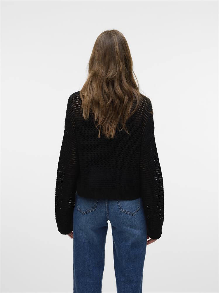 VMNEWMADERA LS O-NECK PULLOVER BOO - 10321507