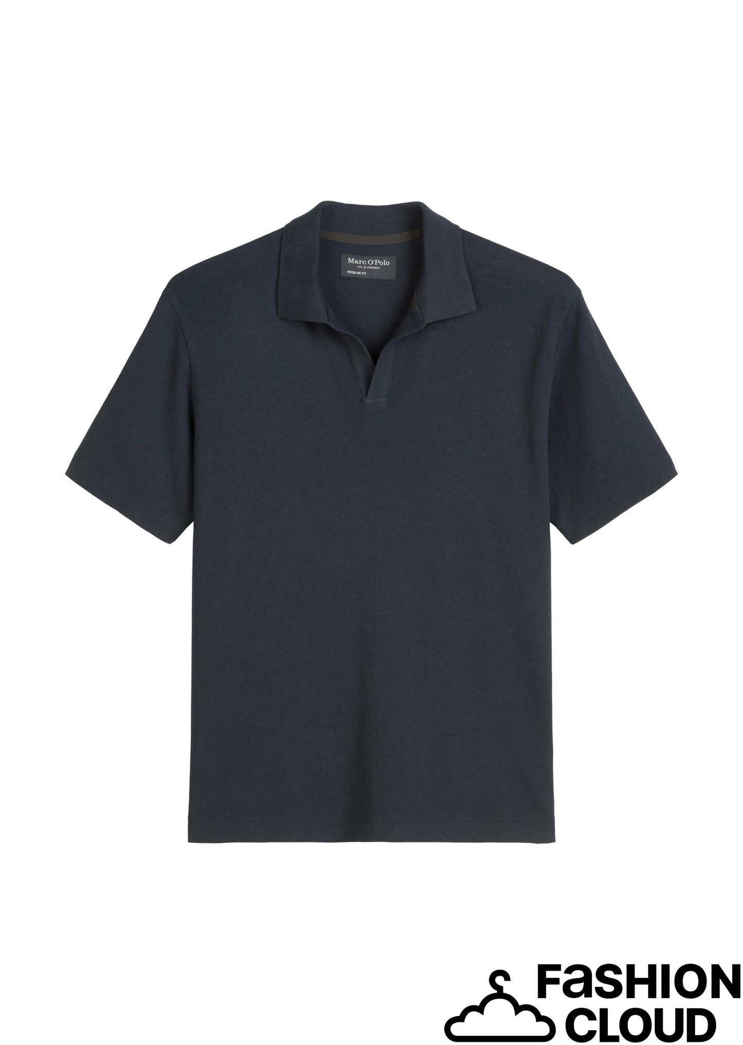Polo, short sleeve, cotton linen mi - M23209153026