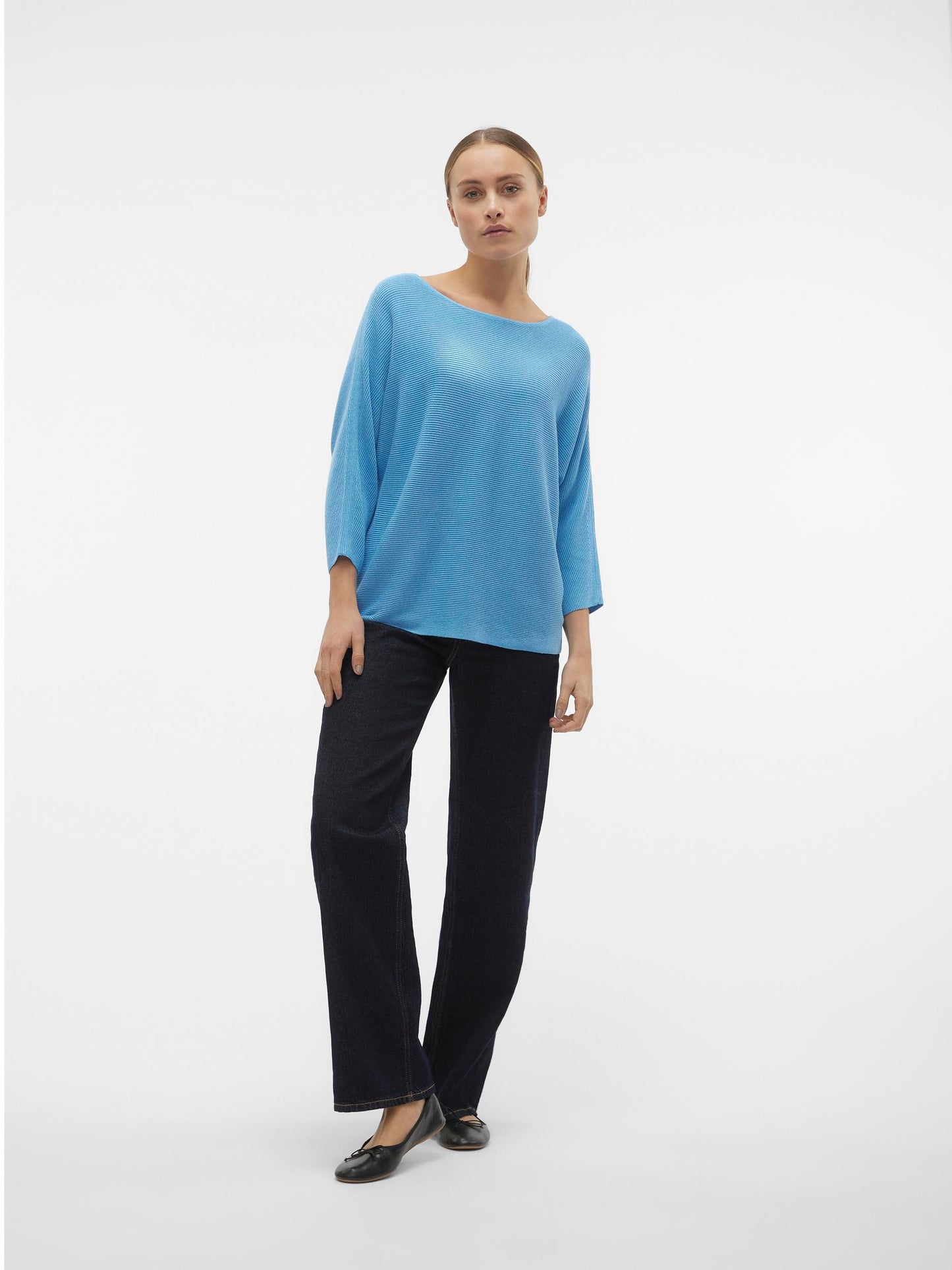 VMNORA 3/4 BOATNECK BLOUSE NOOS - 10281013