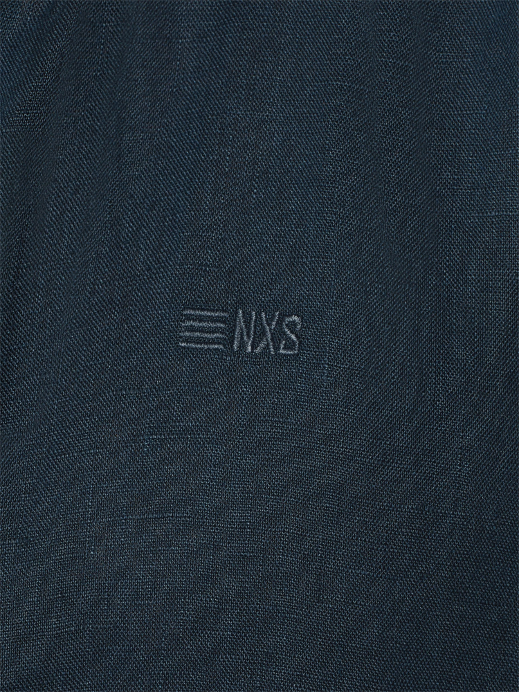 Shirt Short Sleeve Linen Solid - 23480336SN