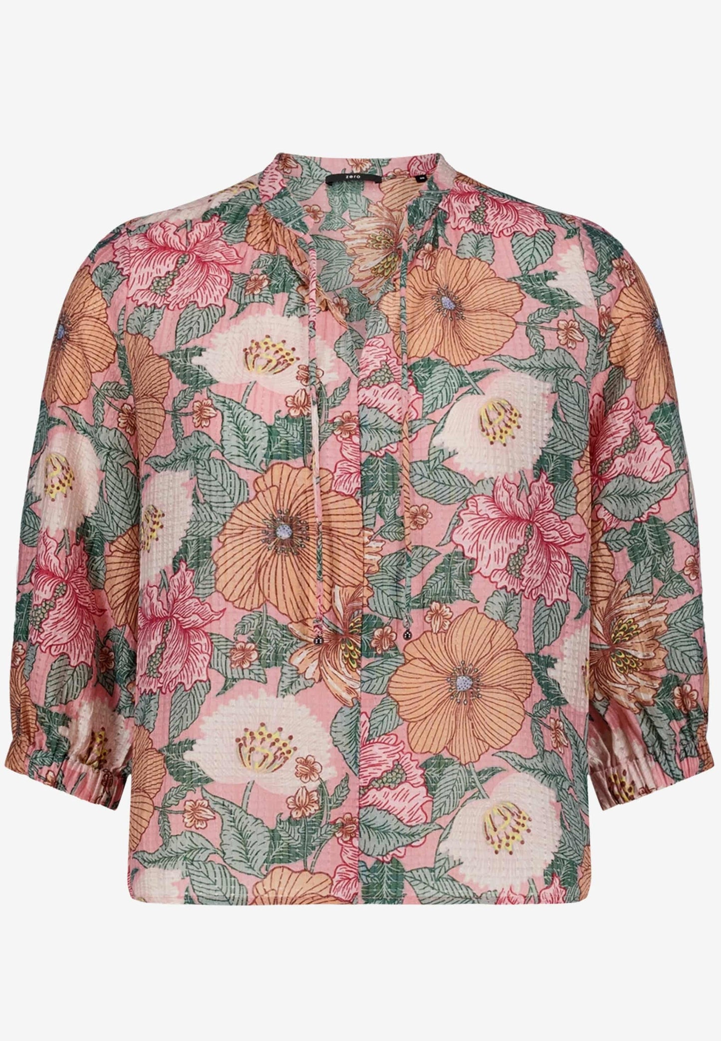 Bluse Kurz 3/4 Arm - 110-10003911