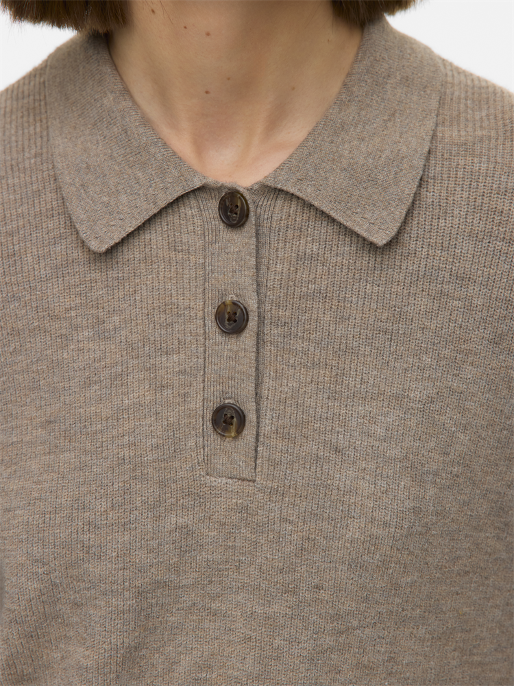 VMEXCITING LS POLO NECK PULLOVER BO - 10336334