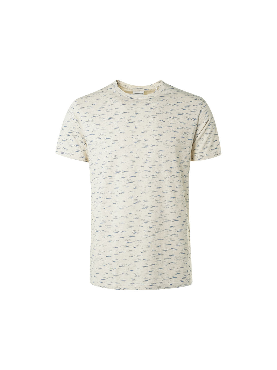 T-Shirt Crewneck Allover Printed Sl - 15350314