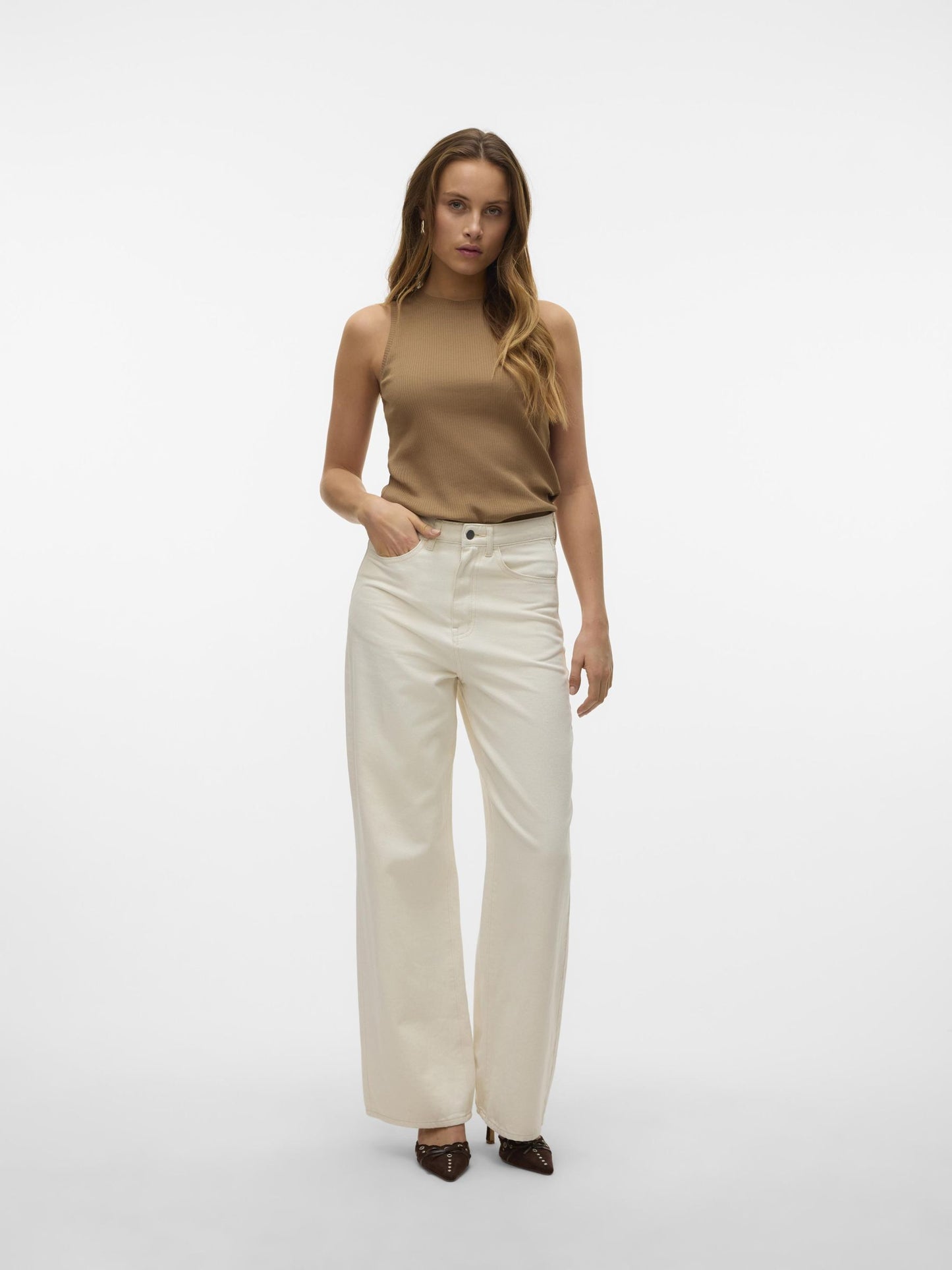 VMLAVENDER SL O-NECK TOP VMA NOOS - 10275519