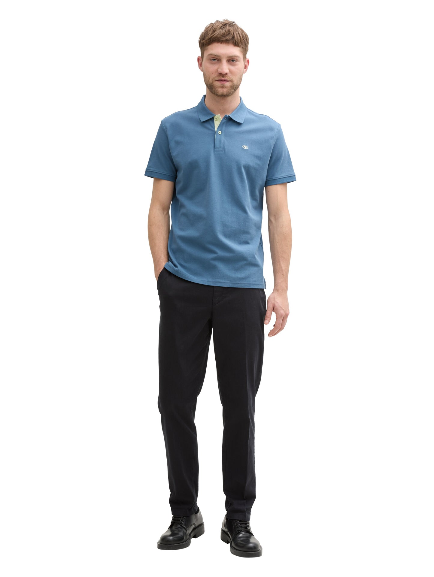 basic polo with contrast - 1031006
