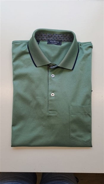 MEN´S S/S KNIT POLO - XMNIN82404