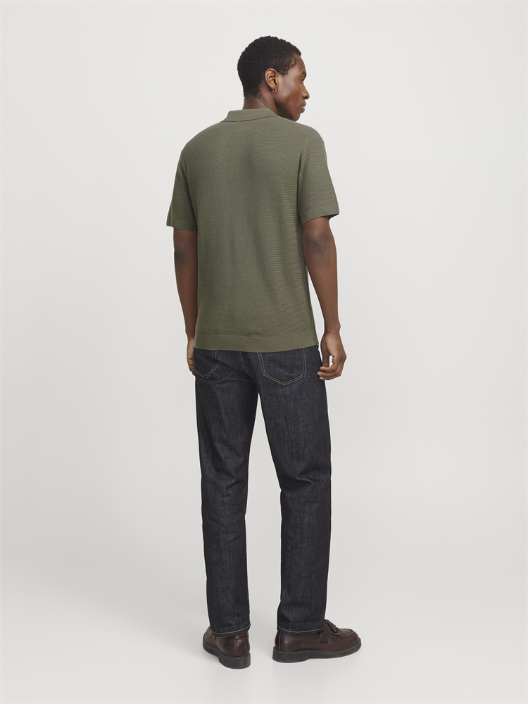JPRCCCOOPER KNIT POLO SS SN - 12271483