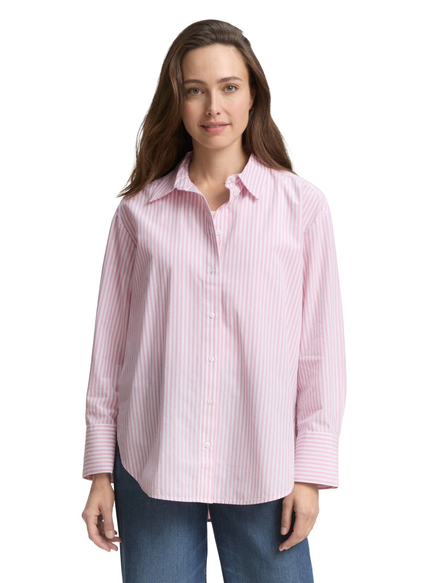 poplin blouse shirt - 1048319
