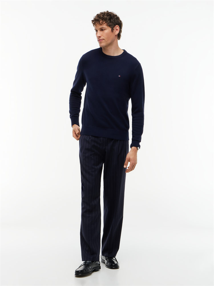 PIMA ORG CTN CASHMERE CREW NECK - MW0MW28046
