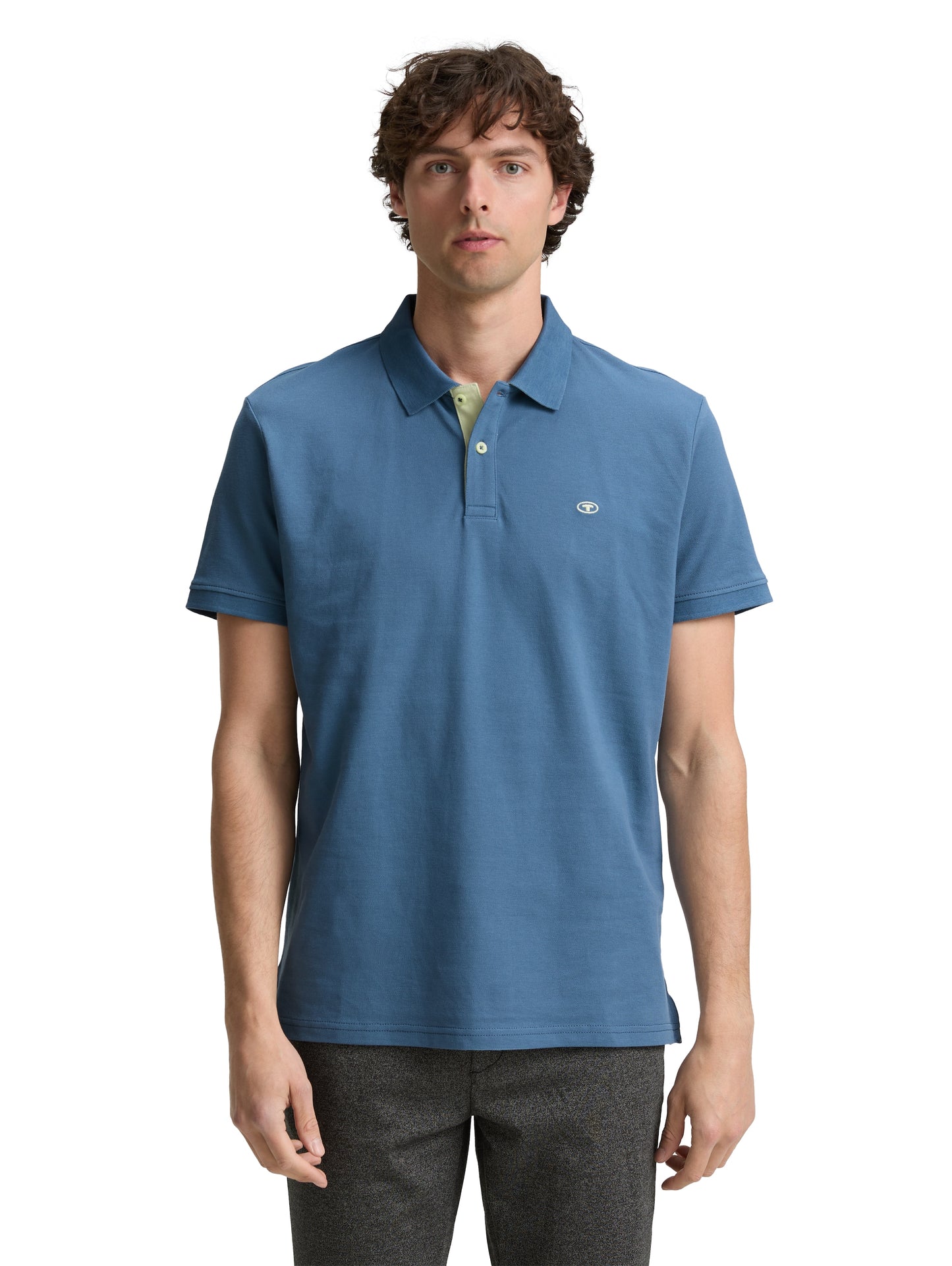basic polo with contrast - 1031006