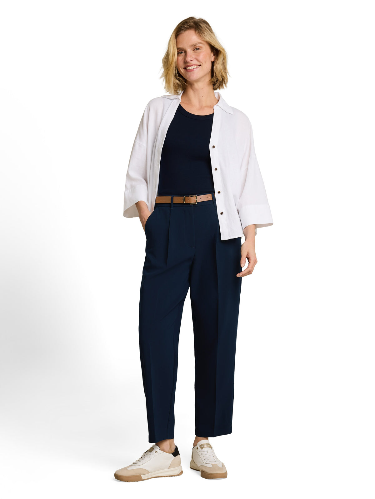 tailored loose fit pants - 1051400