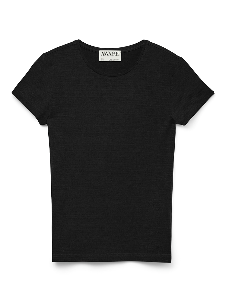 AWINES FIONA SS O-NECK TOP NOOS - 10300882