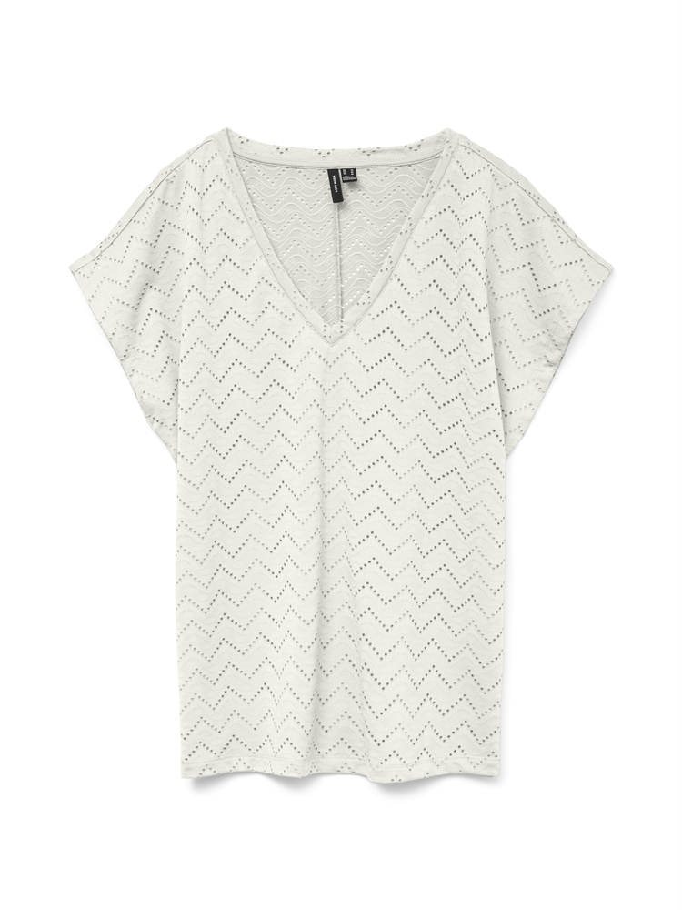 VMTHAS SS V-NECK TOP JRS GA VO - 10328120