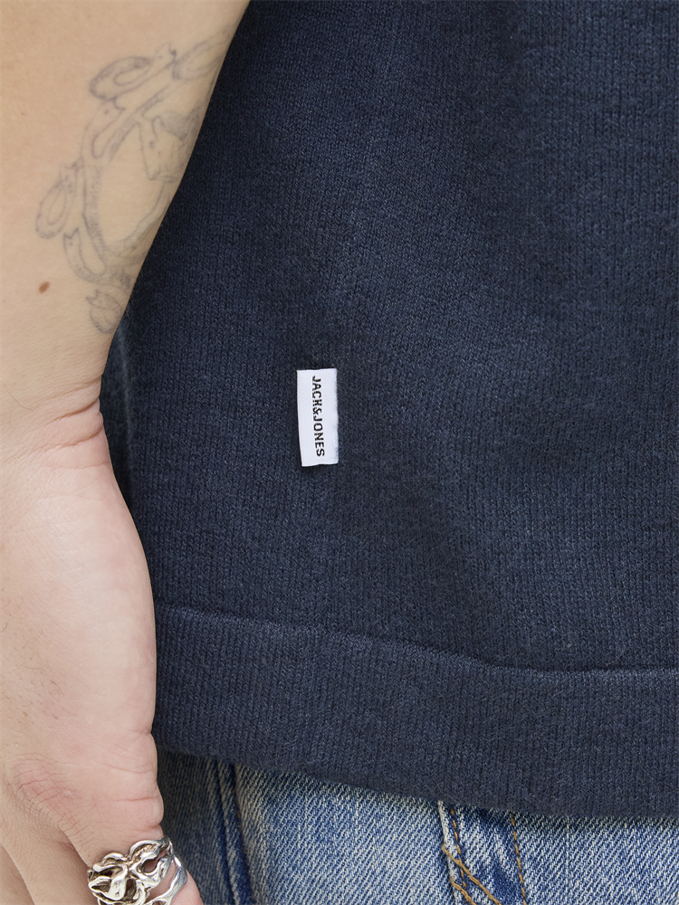 JJEEMIL KNIT RELAXED POLO SS SN - 12268216
