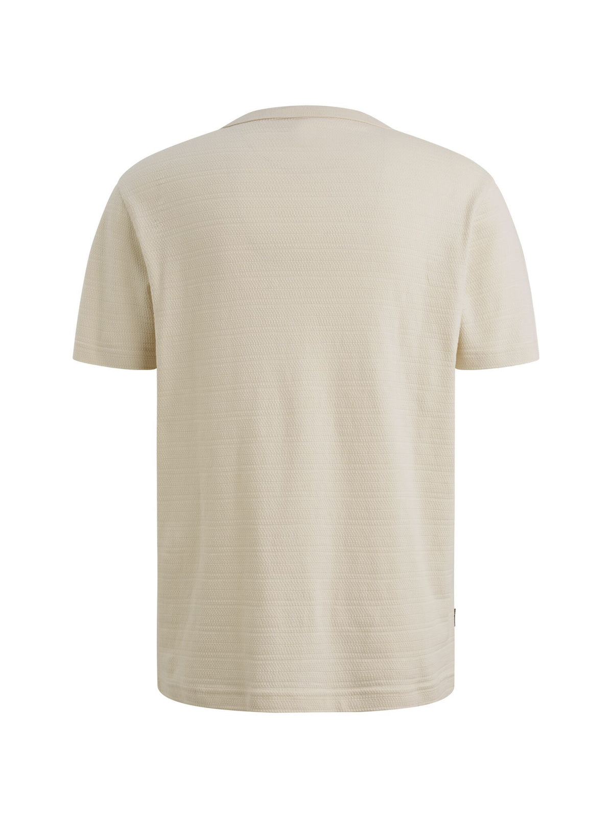 Short sleeve r-neck jacquard strip - PTSS2602563