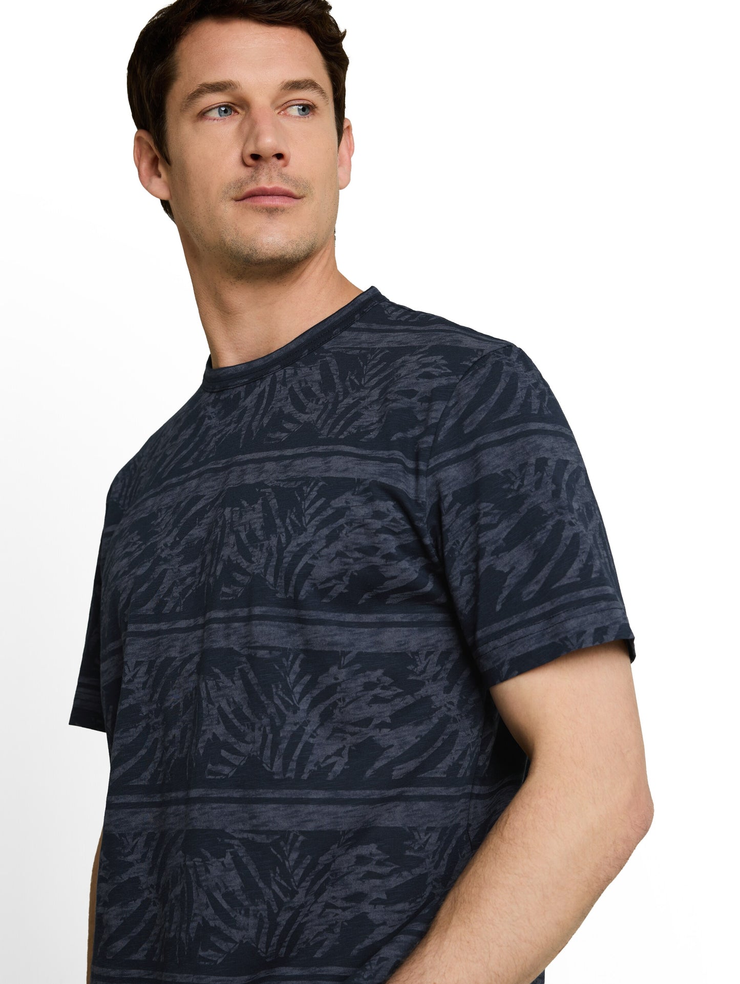 allover inside printed t-shirt - 1050856
