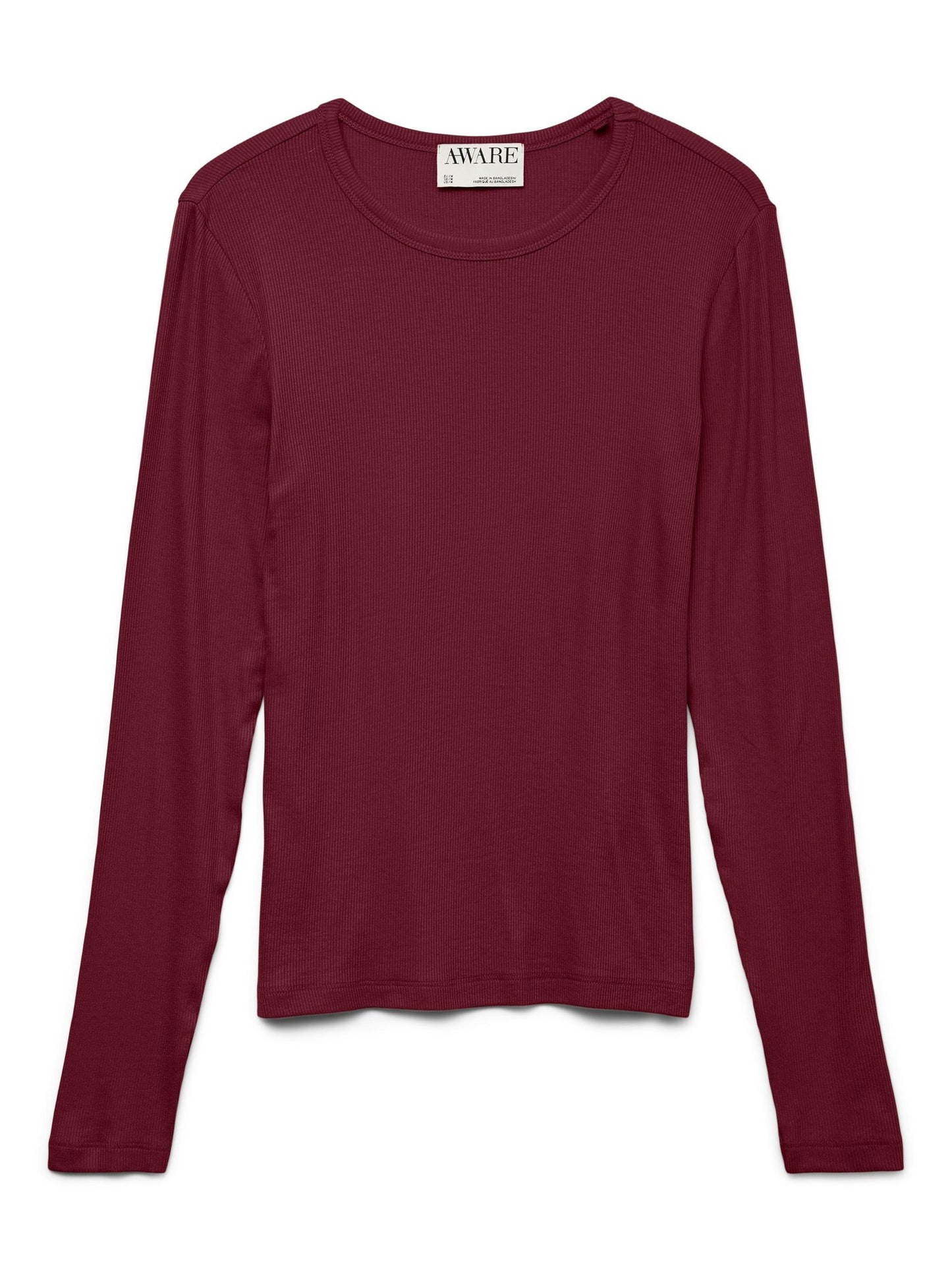 AWIRWINA LS O-NECK TOP NOOS - 10300893