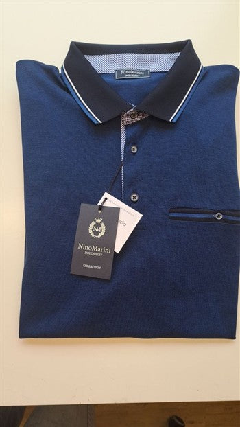 MEN'S S/S KNIT POLO, SHIRT COL - XMNEX12506