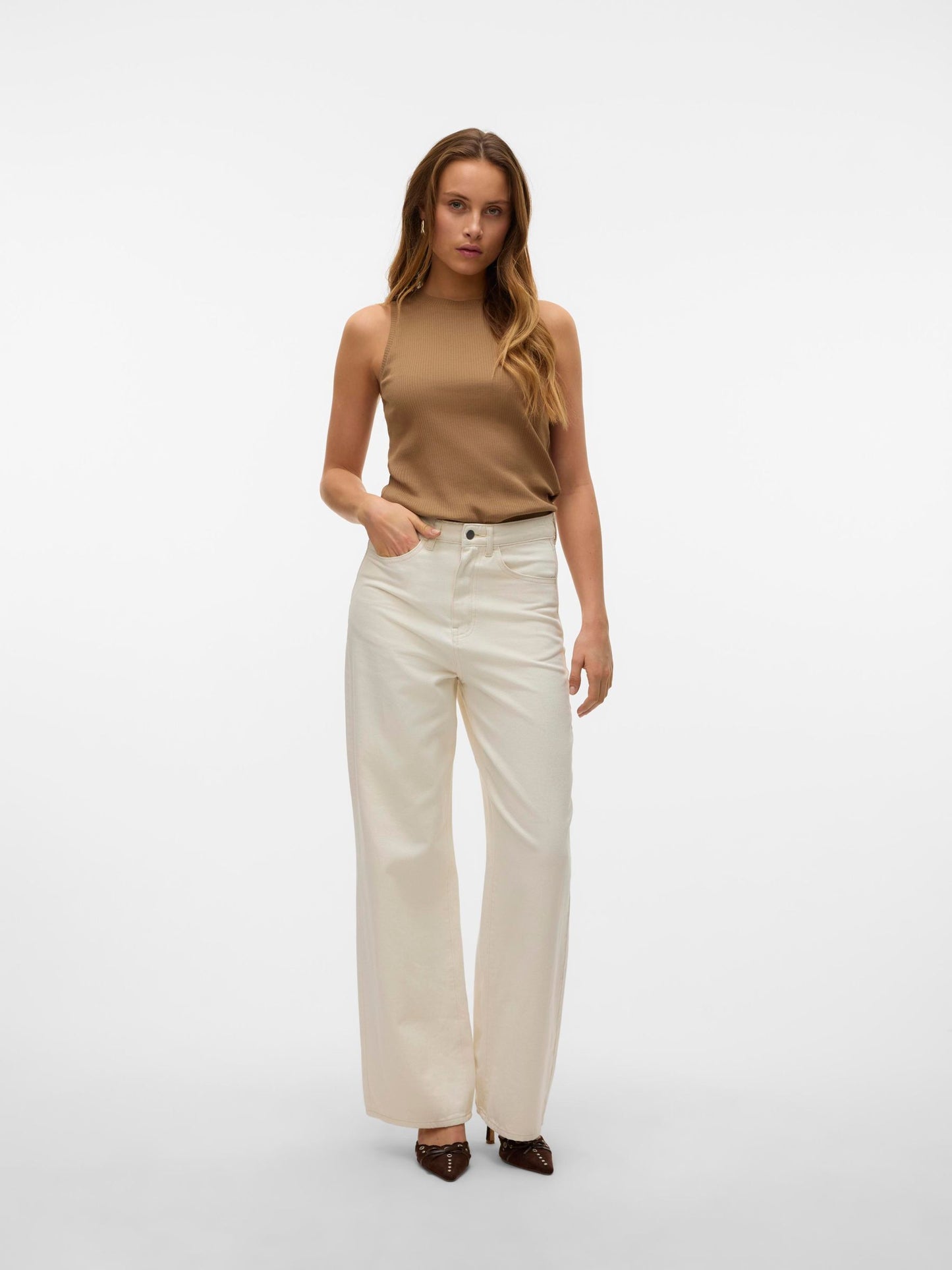 VMLAVENDER SL O-NECK TOP VMA NOOS - 10275519