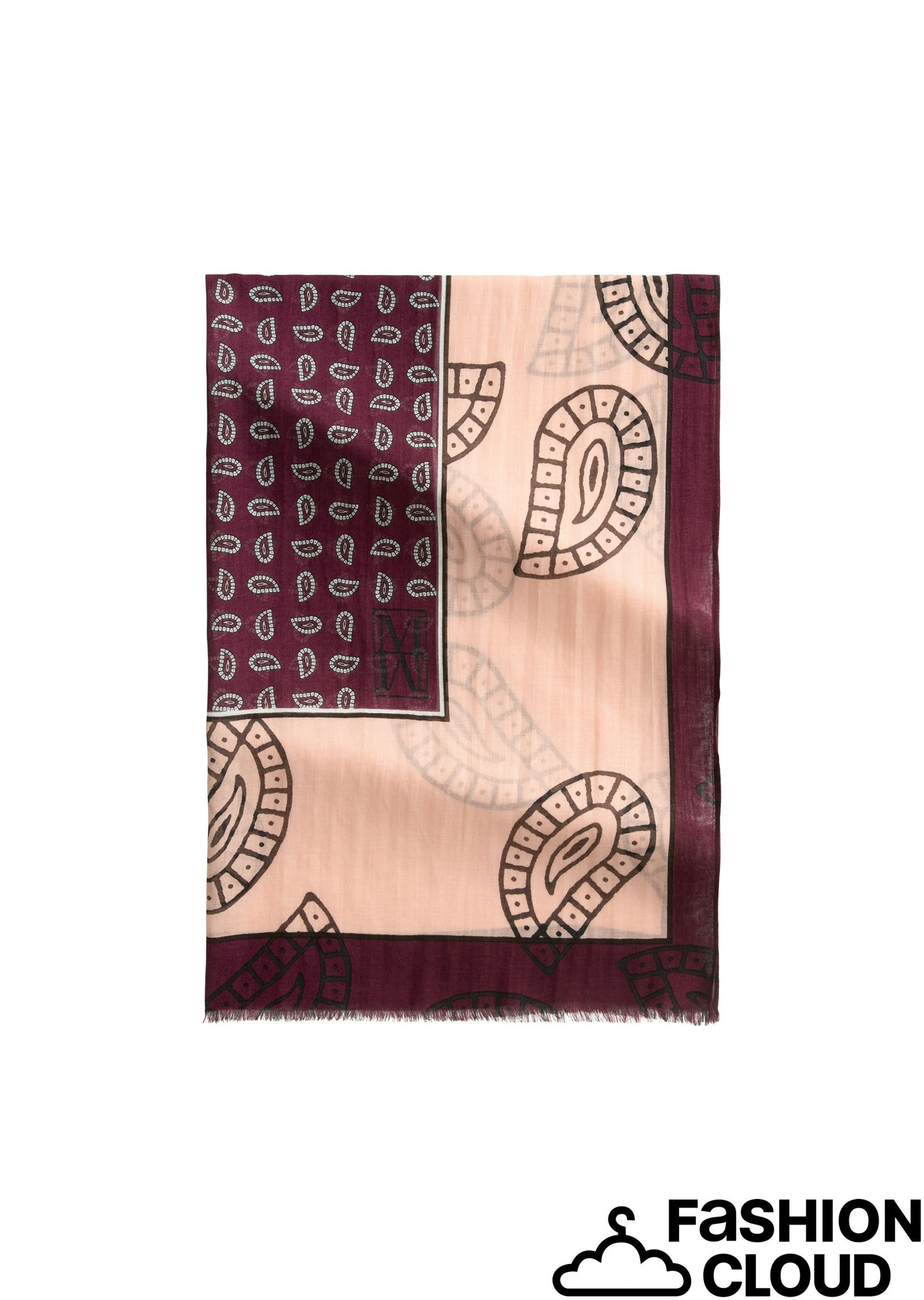 Scarf, woven, cotton-modal, various - 508819502057