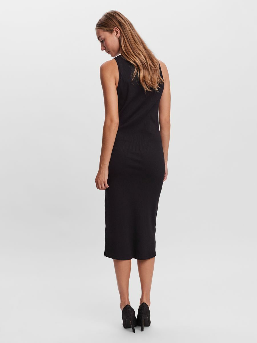 VMLAVENDER SL O-NECK CALF DRESS VMA - 10230437