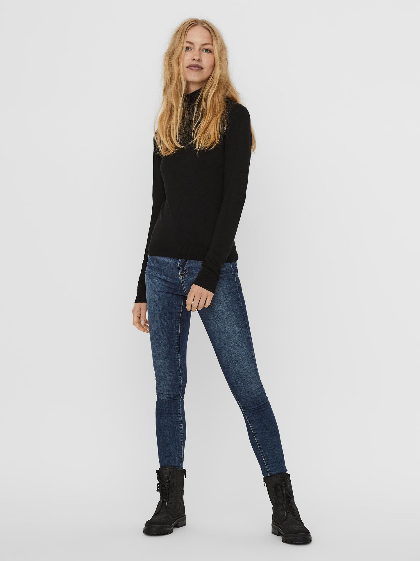 VMGLORY LS ROLLNECK BLOUSE NOOS - 10231630