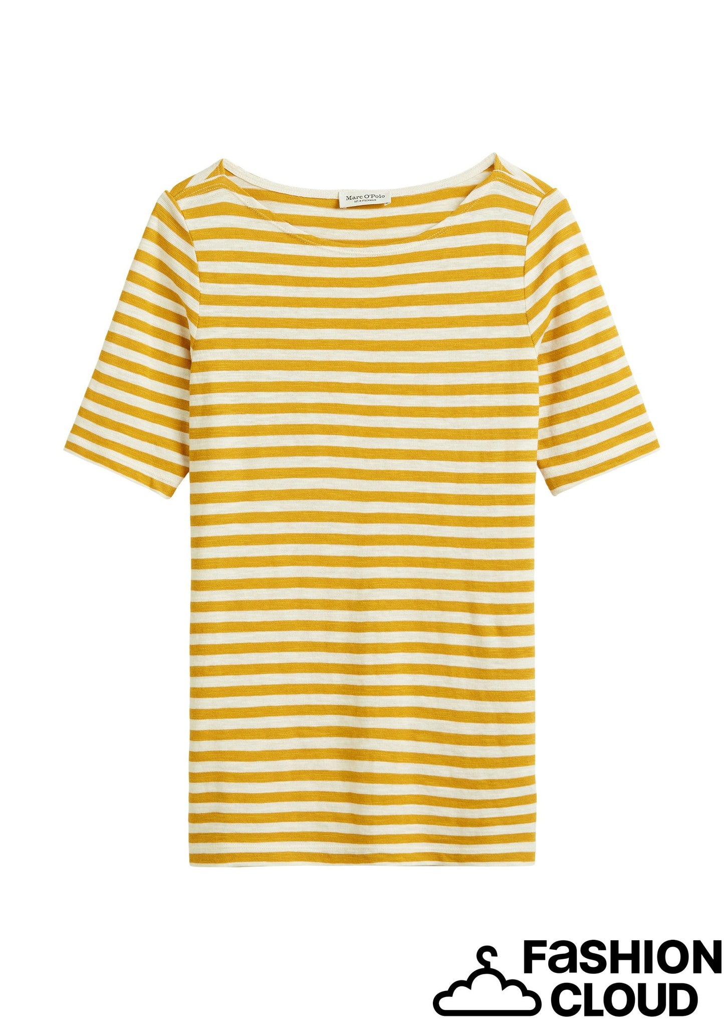 T-shirt, short sleeve, boat neck, s - 504219651333