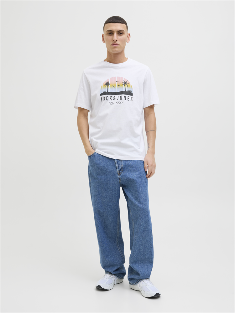JJPALM TEE SS CREW NECK LN - 12269418