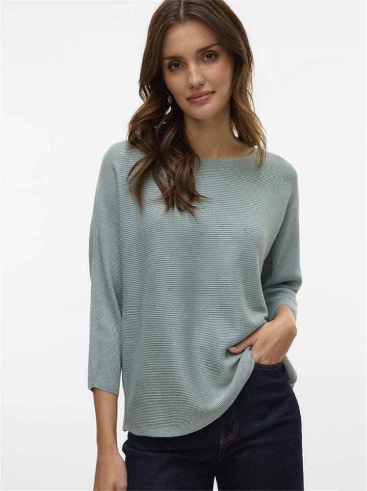 VMNORA 3/4 BOATNECK BLOUSE NOOS - 10281013