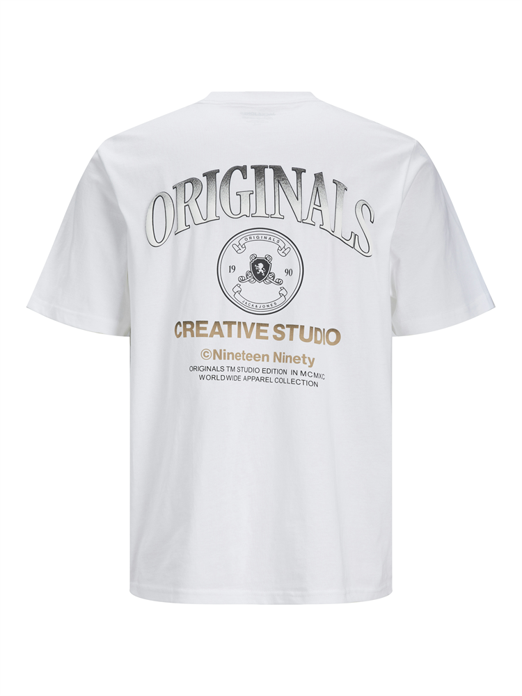 JORSHADOWBACK TEE SS CREW NECK BLK - 12247227