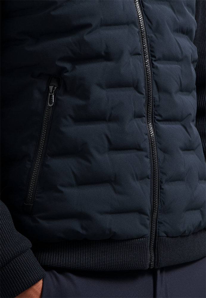 Jacket Short Fit Sealed Hooded Knit - 29630819SN