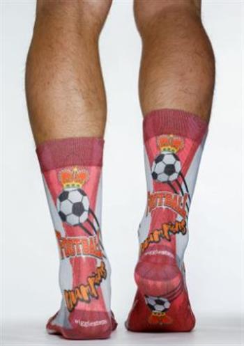 Men Socks BALL KING -RED - 2010-04820-932