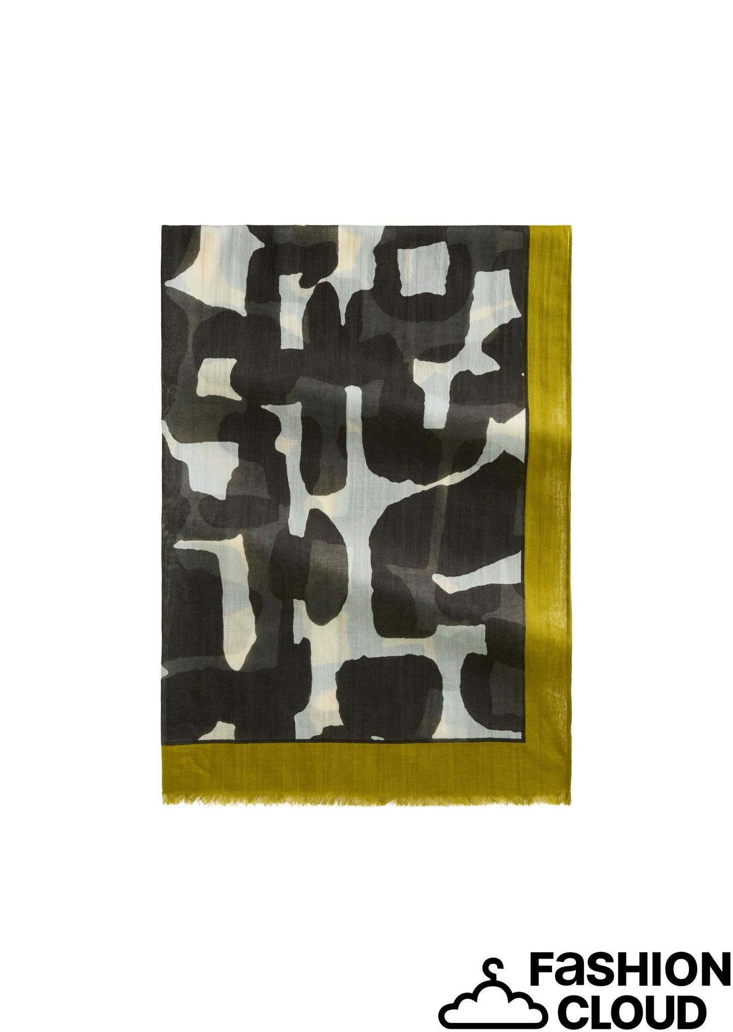Scarf, woven, cotton-modal, various - 509819502057