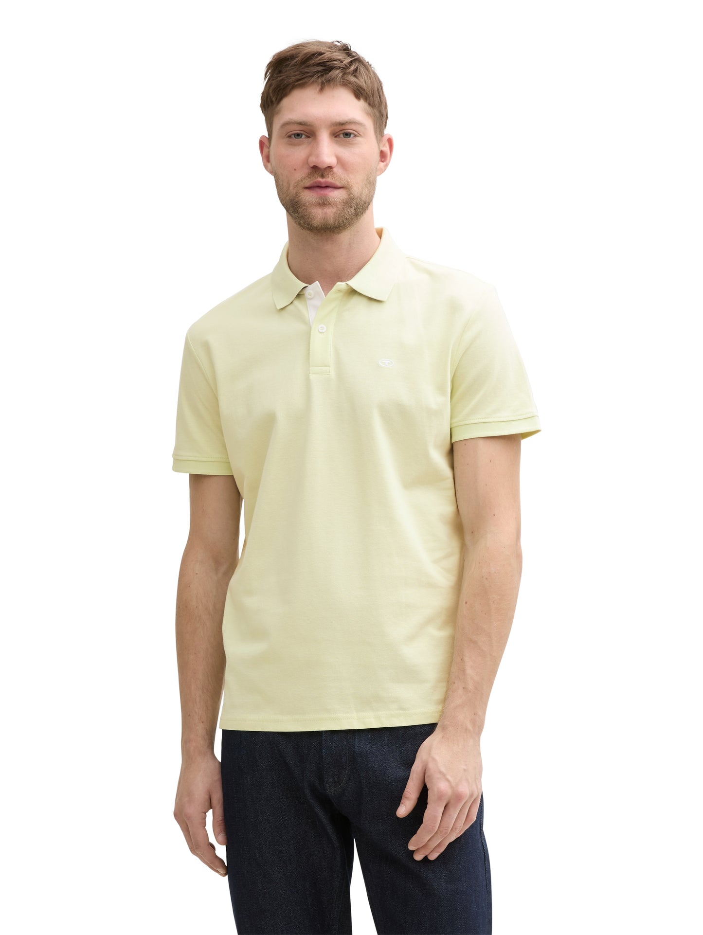 basic polo with contrast - 1031006