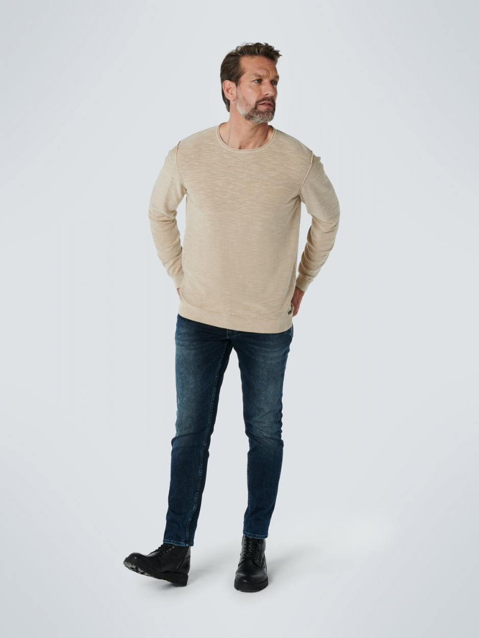 Pullover Crewneck Slub Garment Dyed - 17210801SN