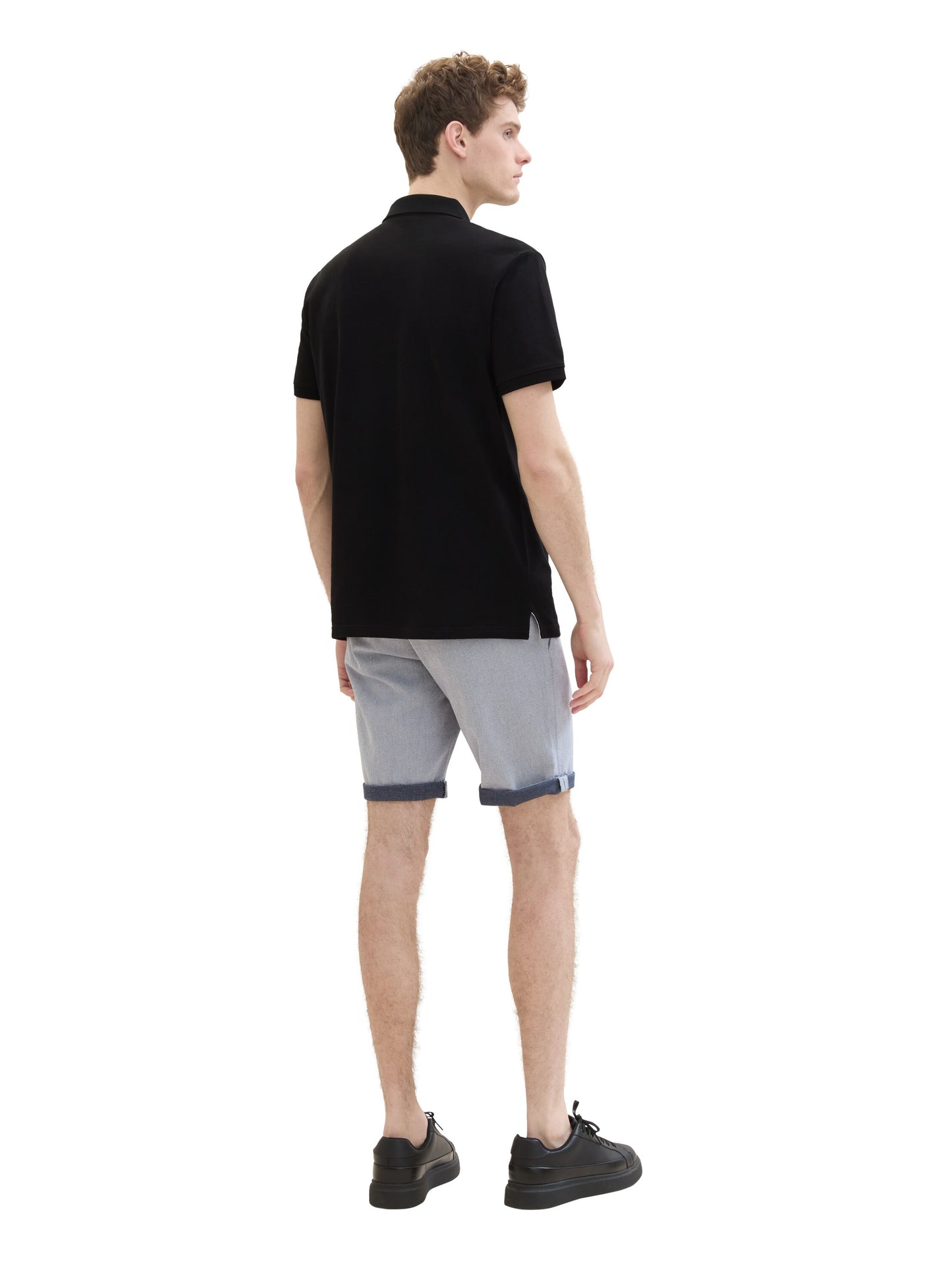 slim chino shorts with belt - 1040224
