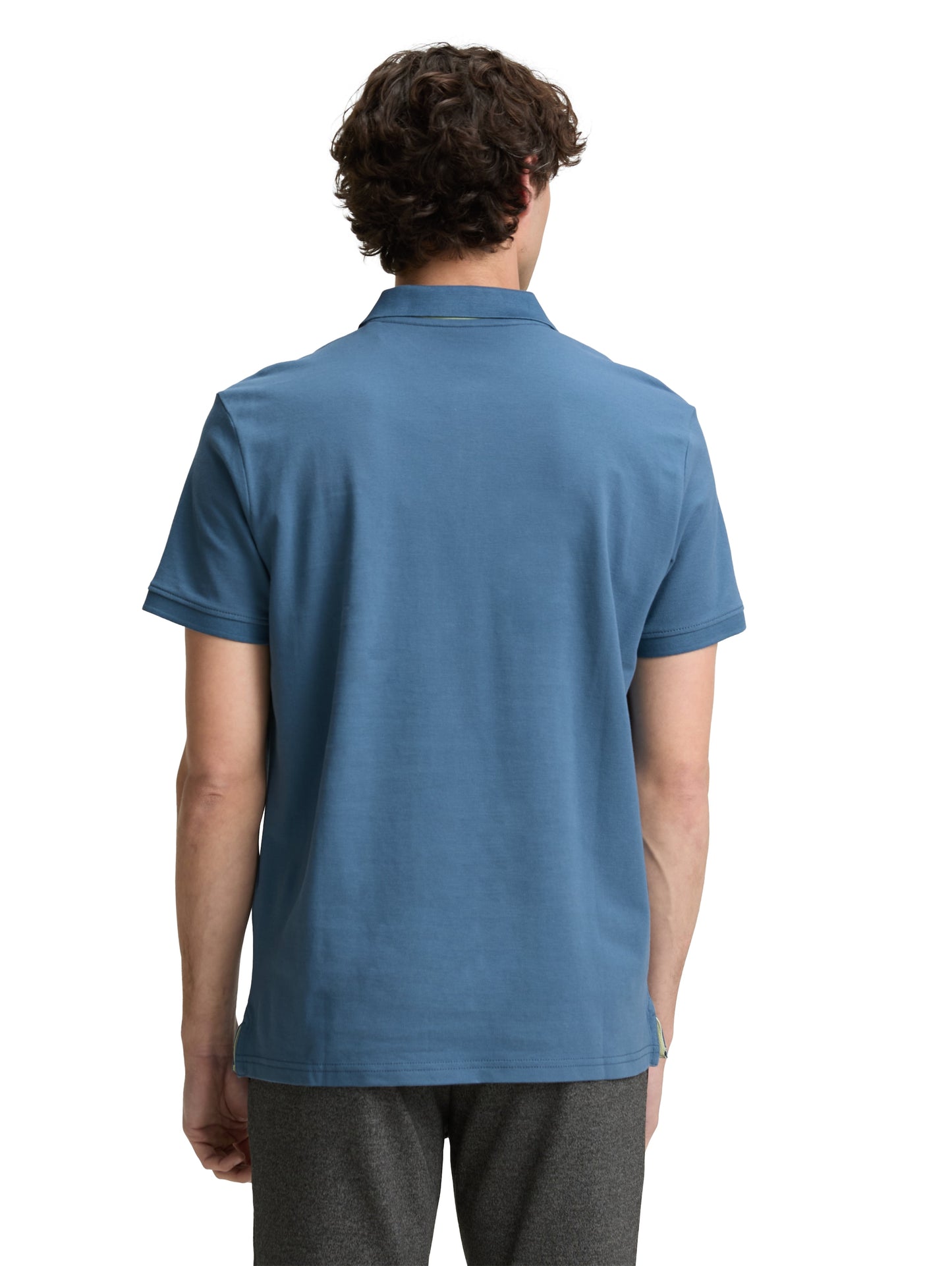 basic polo with contrast - 1031006