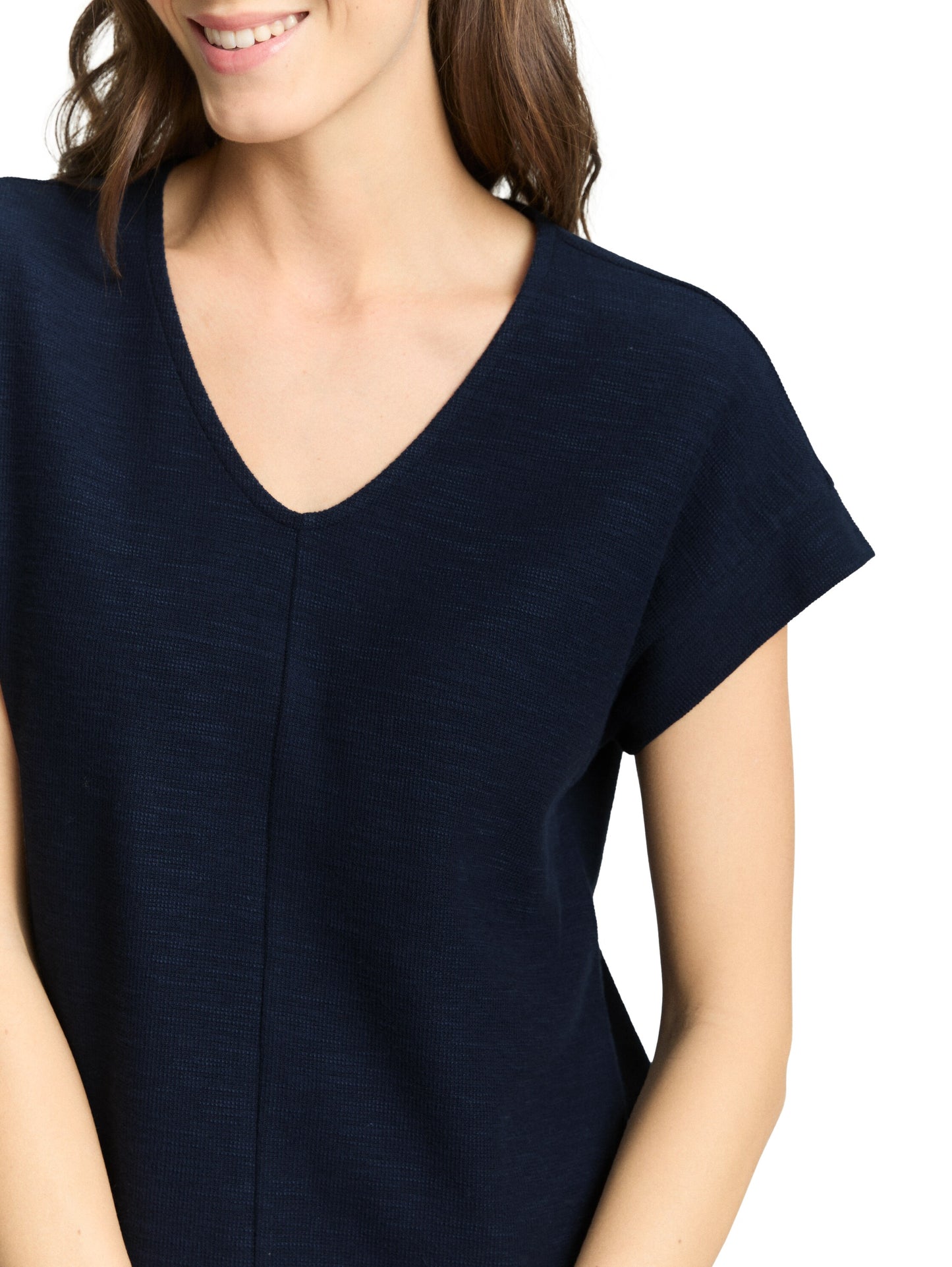 T-shirt structure v-neck - 1050433
