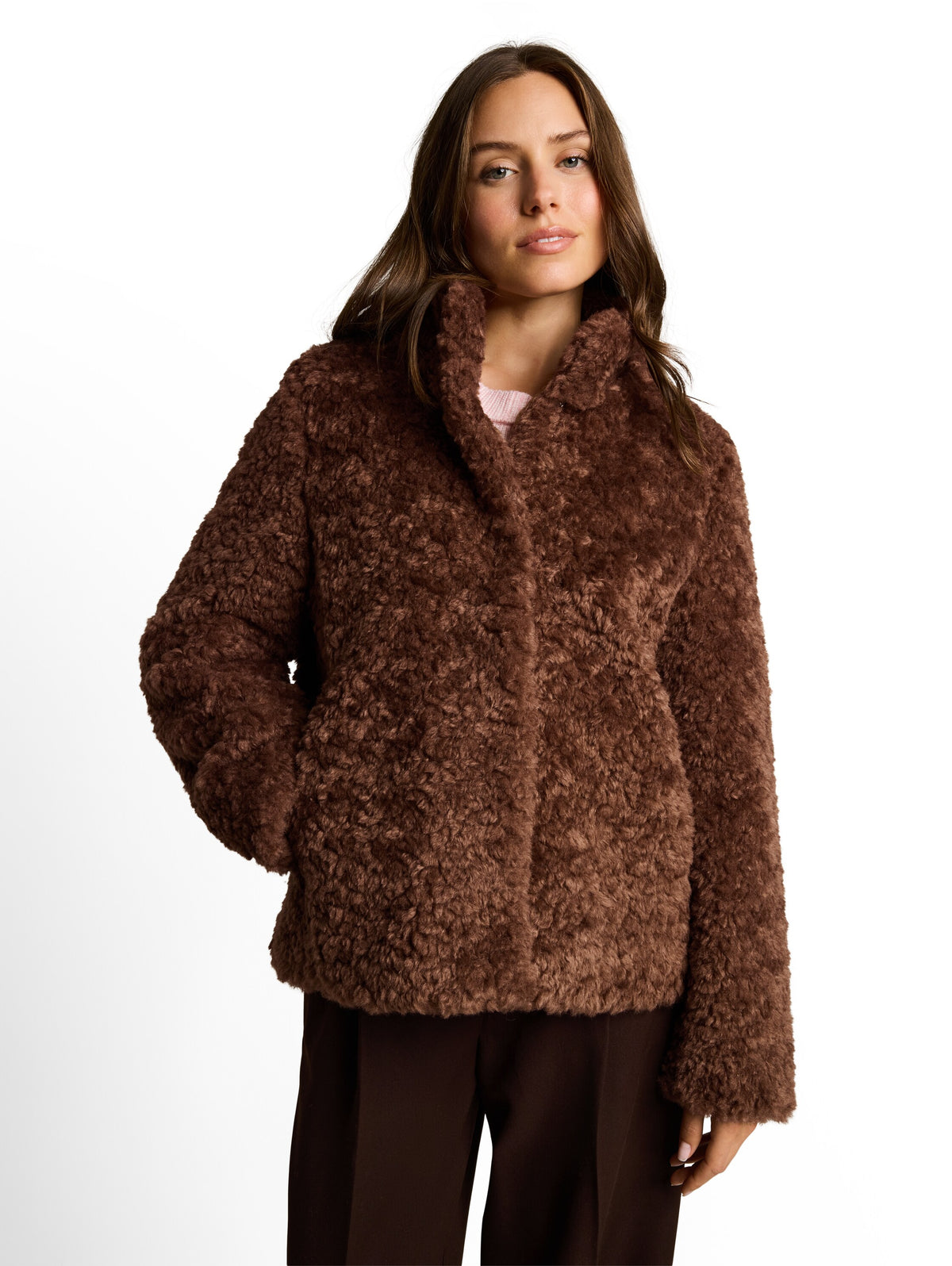 fake fur jacket - 1052550