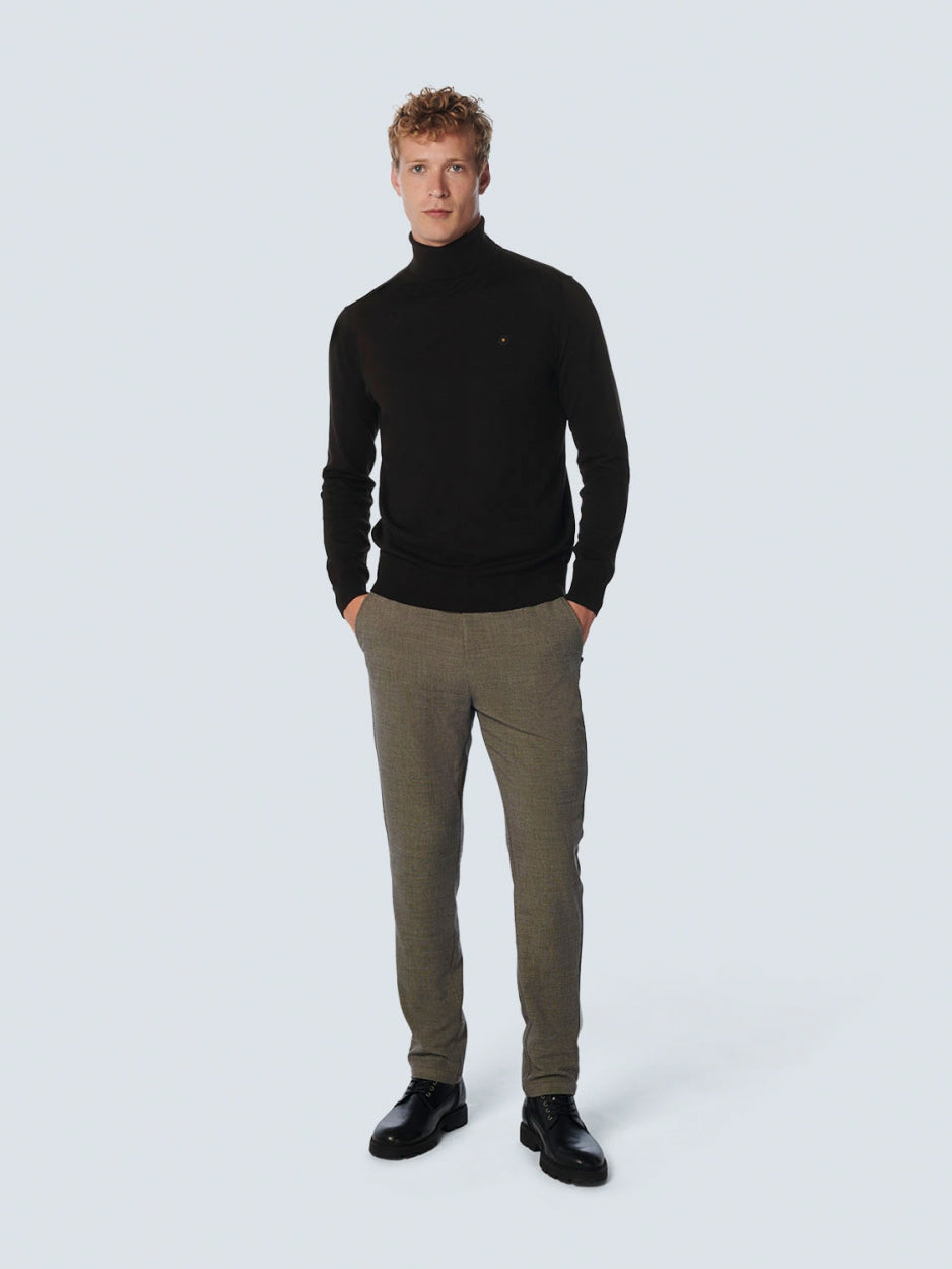 Pullover Rollneck 2 Coloured Melang - 21210982