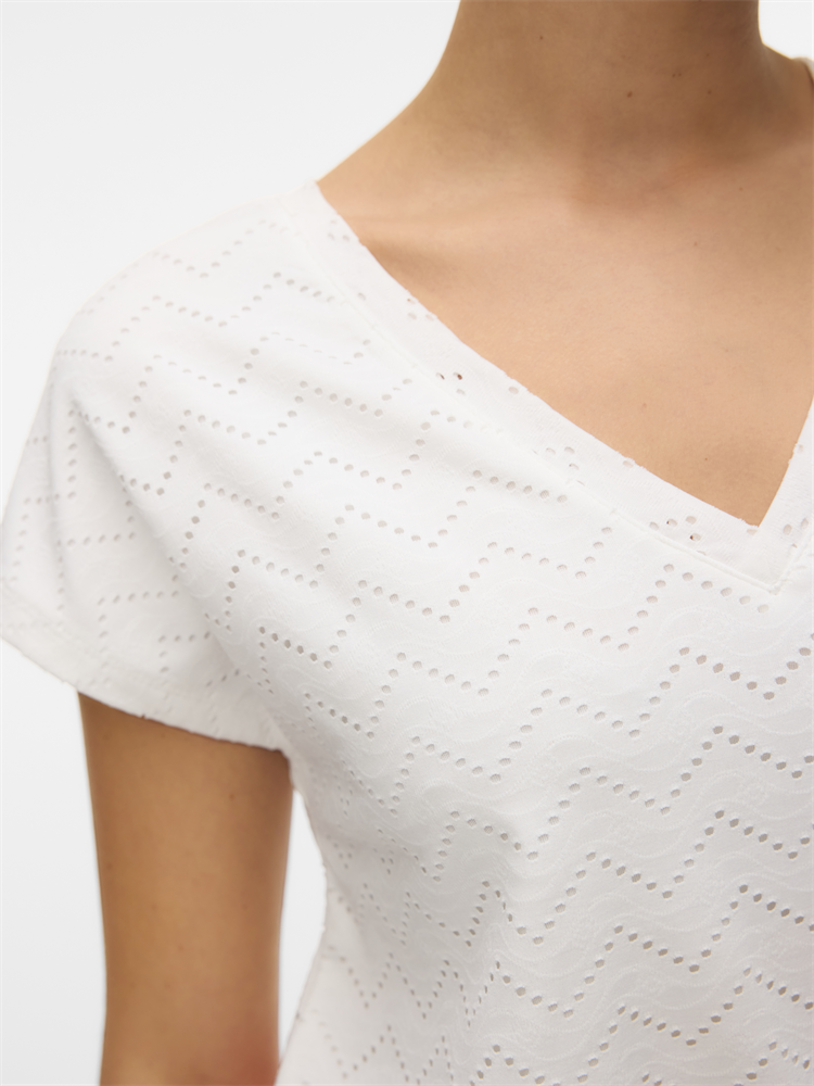 VMTHAS SS V-NECK TOP JRS GA VO - 10328120