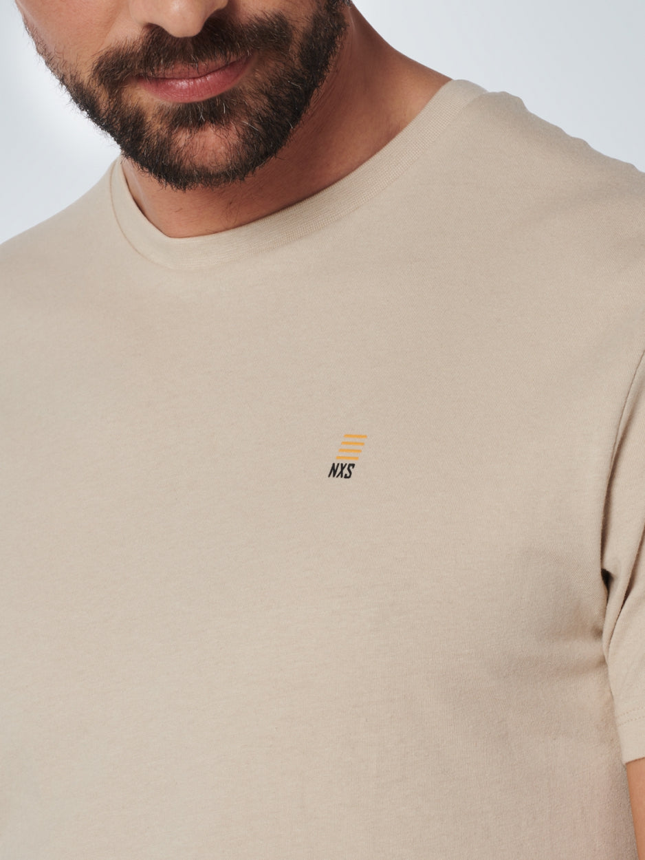 T-Shirt Crewneck Solid Basic Respon - 18341101
