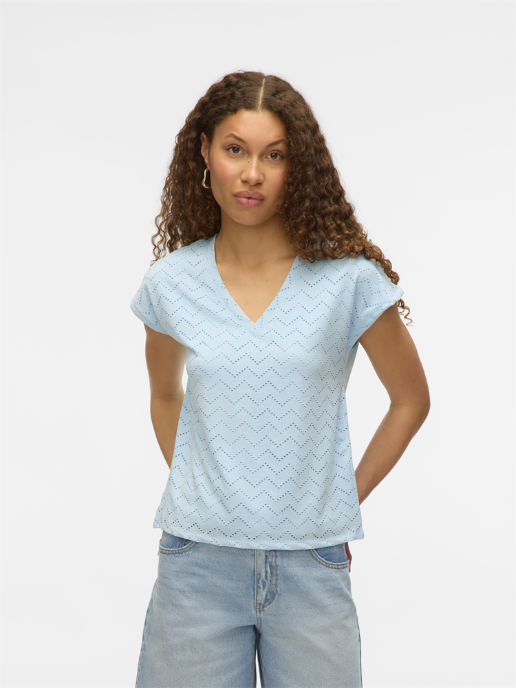VMTHAS SS V-NECK TOP JRS GA VO - 10328120