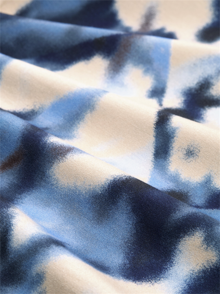 T-shirt mock neck alloverprint - 1048930